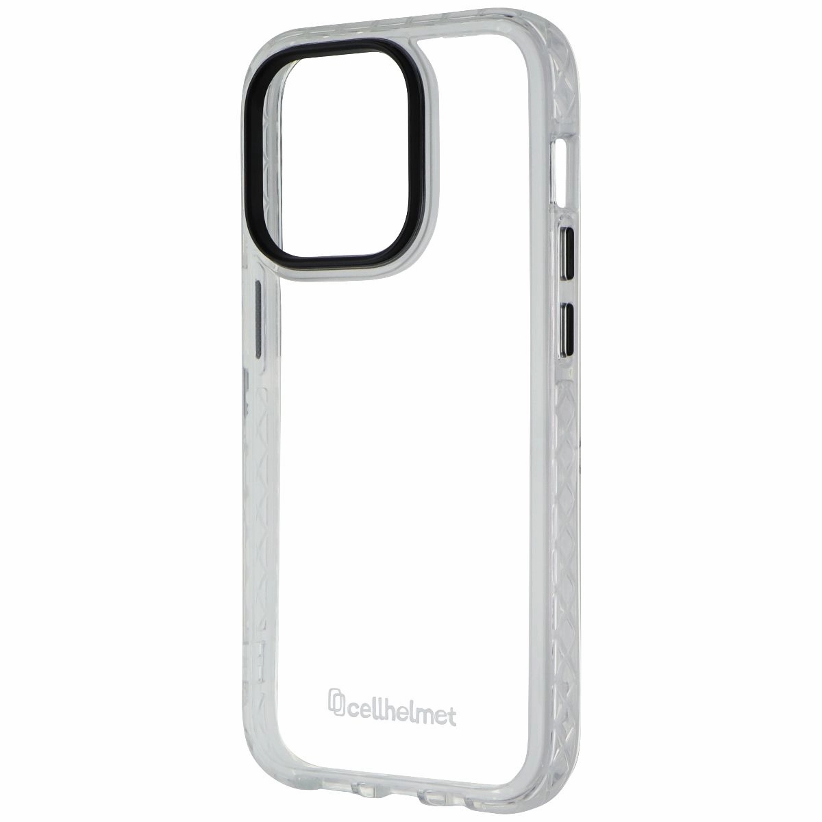 CellHelmet Altitude X Series Case for Apple iPhone 14 Pro - Crystal Clear Elegant Texture Layer