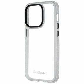 CellHelmet Altitude X Series Case for Apple iPhone 14 Pro - Crystal Clear Elegant Texture Layer