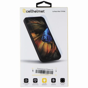 CellHelmet Tempered Glass for Apple iPhone 13 Pro Max - Clear Mobile Armor Film Screen Care Protector
