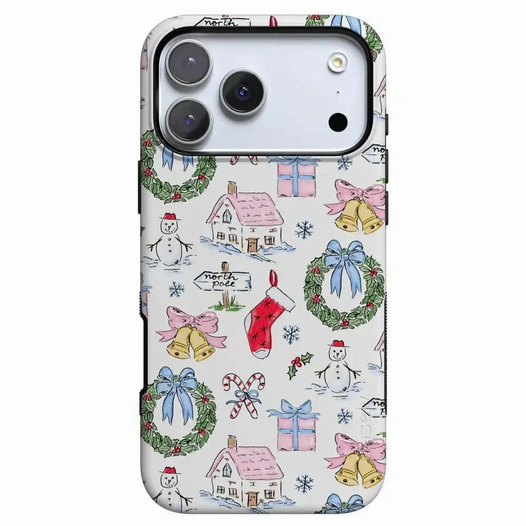 Scratch Resistant Premium Surface Christmas Morning | Vintage Cartoon Case