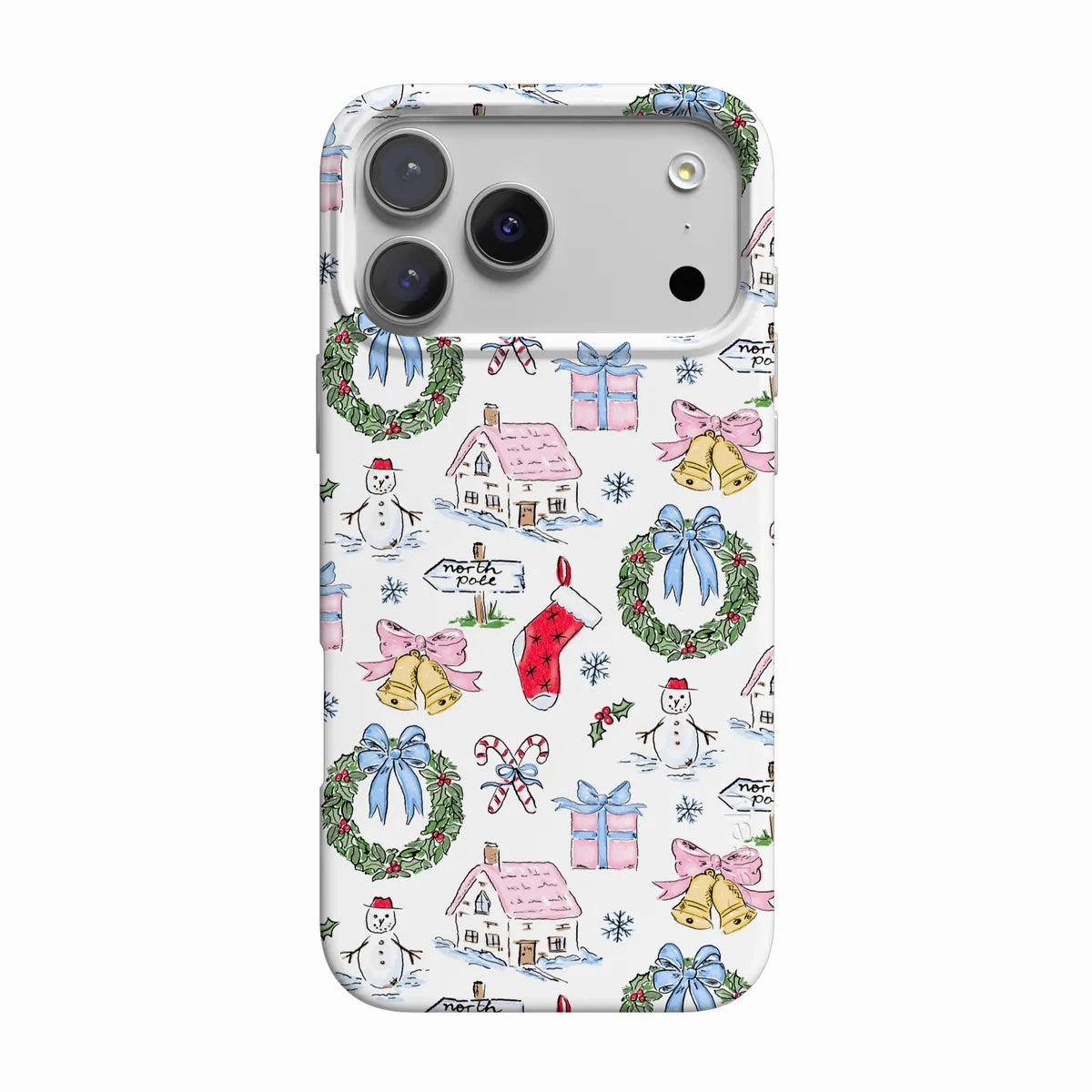 Christmas Morning | Vintage Cartoon Case Durable Edge Layer