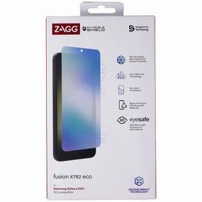 ZAGG Invisible Shield Fusion XTR2 Eco Screen Protector for Samsung Galaxy S23  Blue light protection