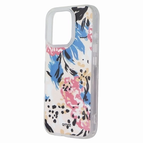 Ampd TRND Design Series Case for Apple iPhone 16 Pro - Blue Flower Durable Finish Layer Shock Cushion