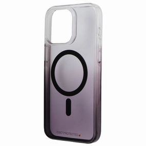 Clear Design Protective Shell Design Axessorize Crystal Shield Case for Apple iPhone 15 Pro Max - Smoke Gradient