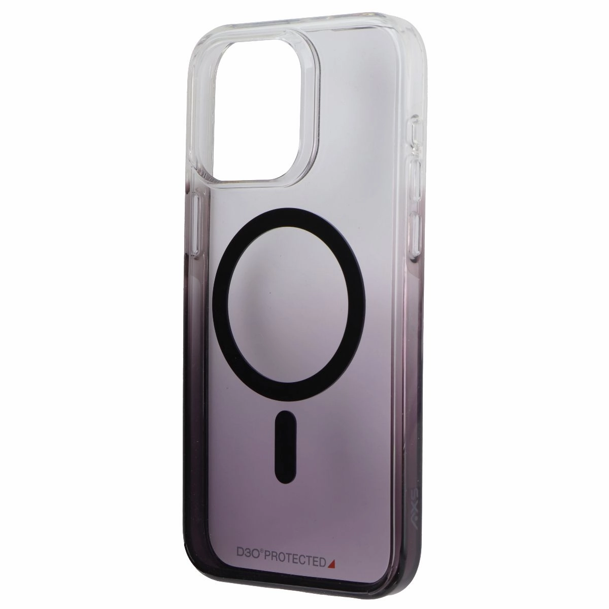 Clear Design Protective Shell Design Axessorize Crystal Shield Case for Apple iPhone 15 Pro Max - Smoke Gradient