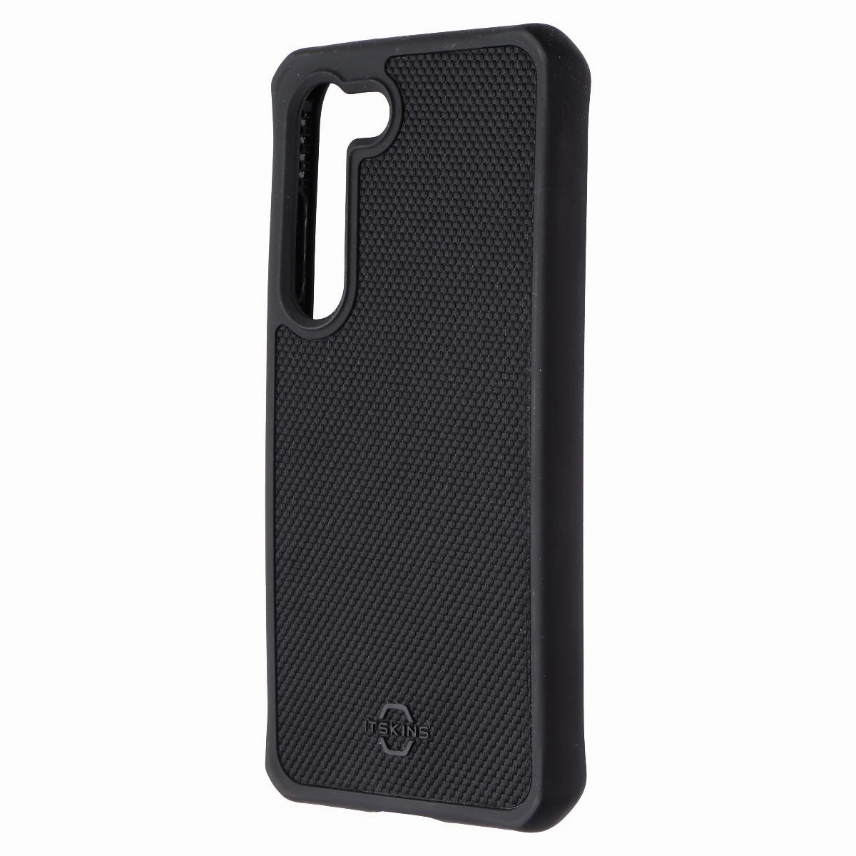 Fashion Look Luxury Detail Texture ITSKINS Ballistic_R Series Case for Samsung Galaxy S23 - Black