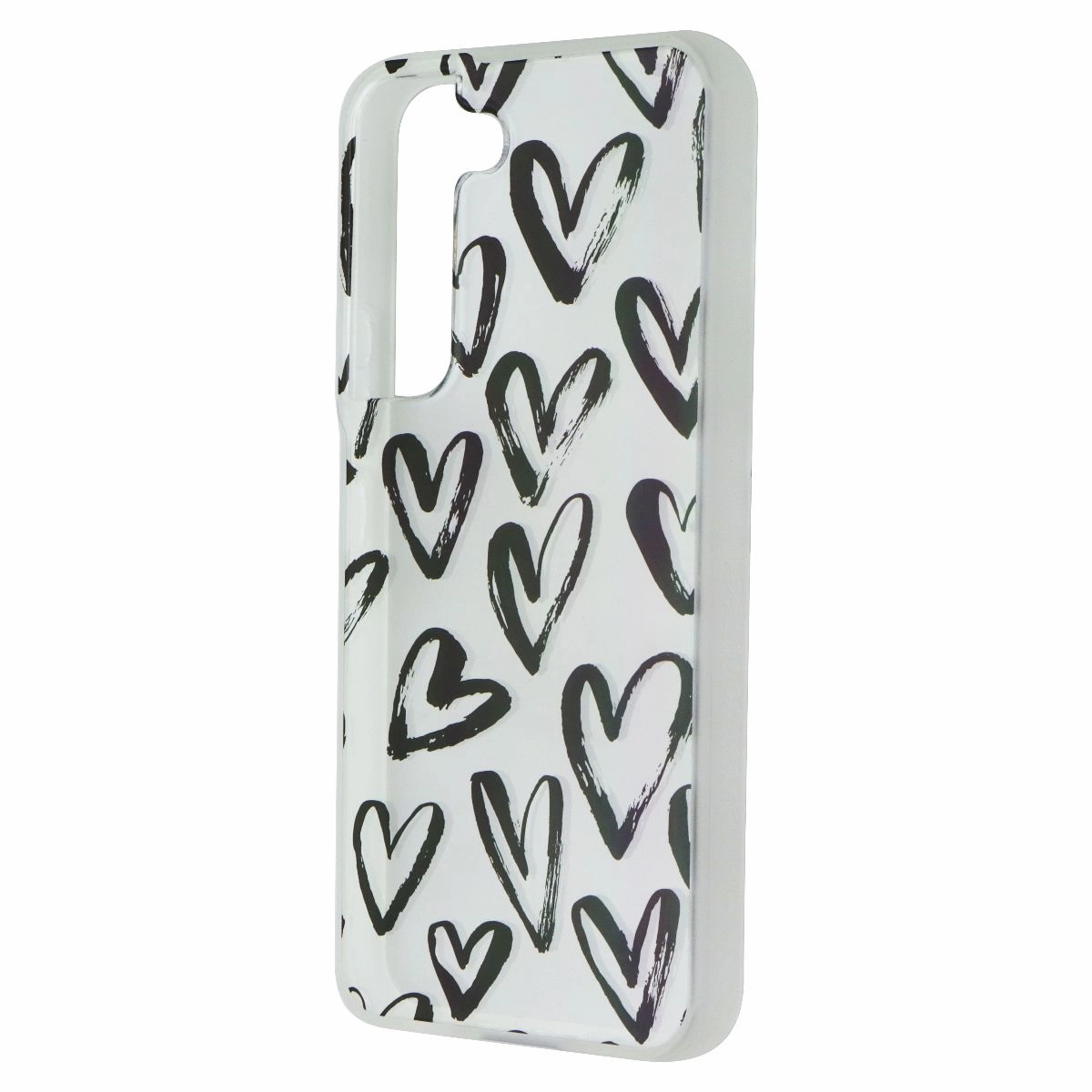 MyBat Pro Mood Series Case for Samsung Galaxy S22 - Black Hearts premium design
