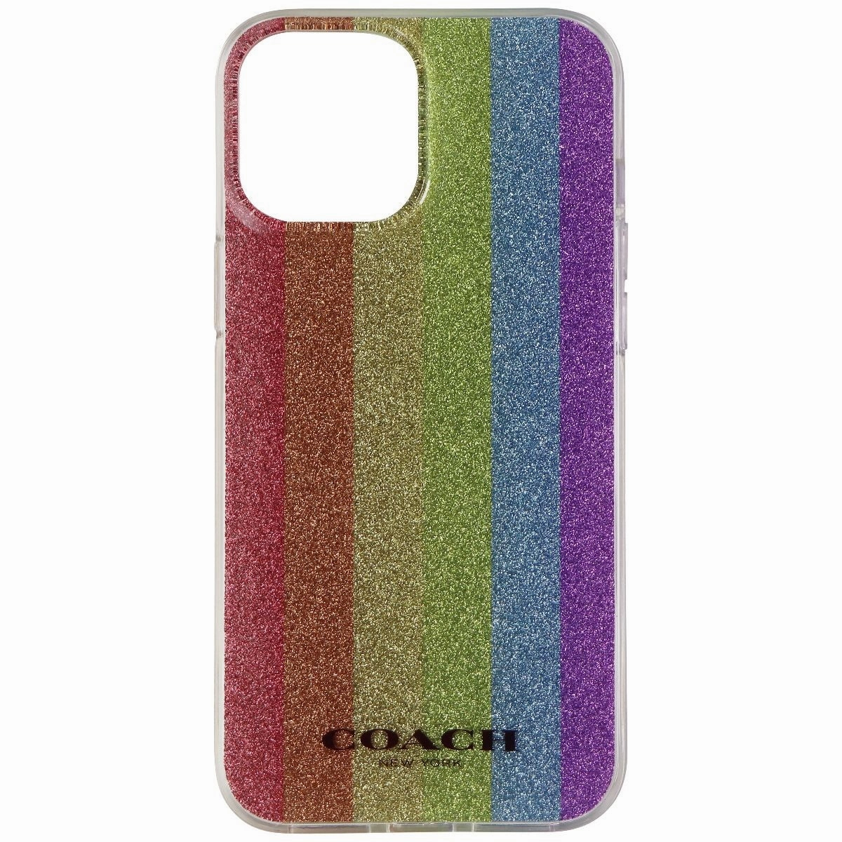 Coach Protective Pride Case for iPhone 12 Pro Max - Bright Glitter Americana Durable Edge Finish