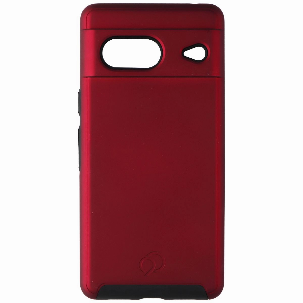 Nimbus9 Cirrus 2 Series Hard Case for Google Pixel 7 - Crimson Red / Black Artistic Design Refined Texture