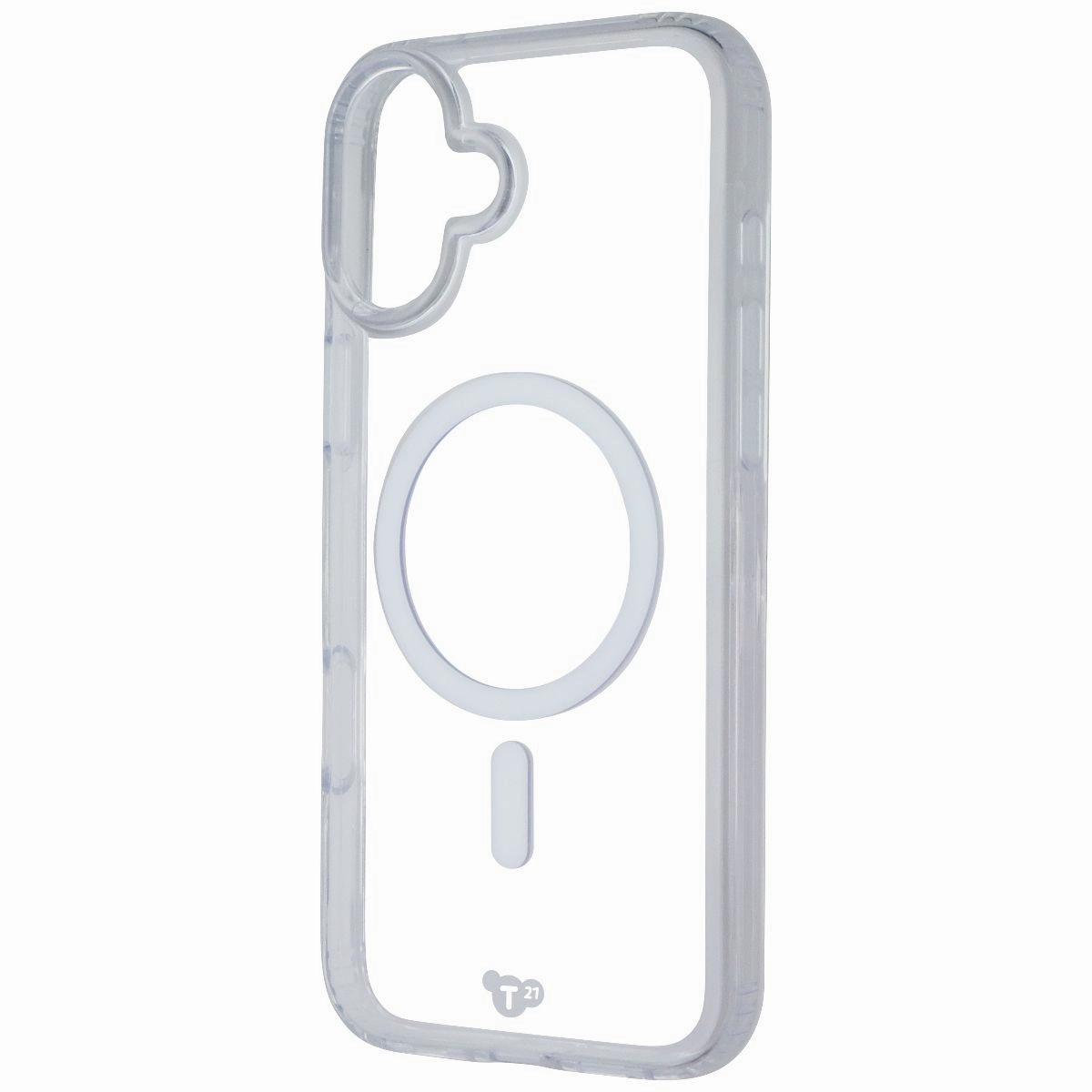 Tech21 EvoClear Series Case for MagSafe for Apple iPhone 16 Plus - Clear Soft Look Texture