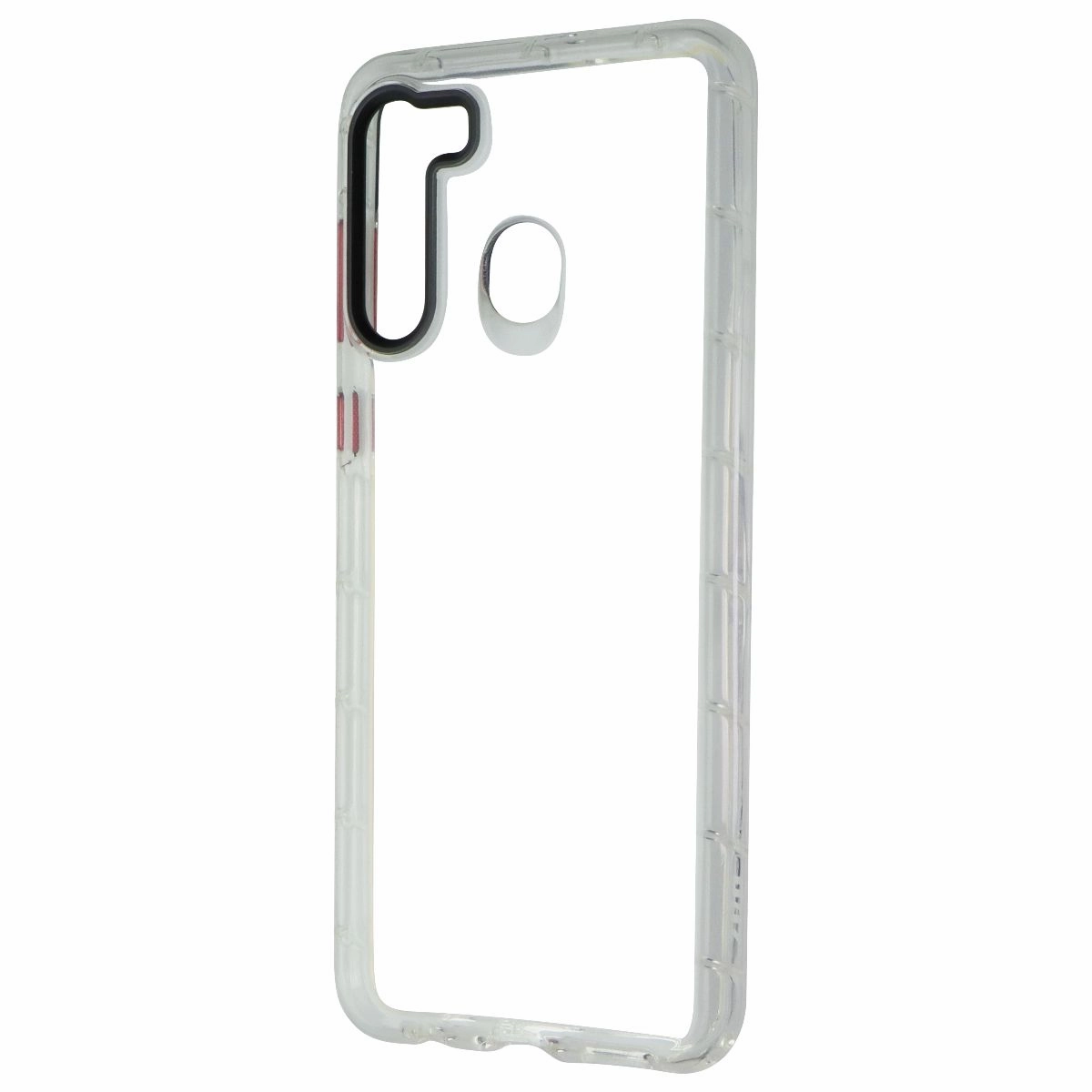 Urban Style Vivid Pattern Design Zizo Surge Series Case with Customizable Buttons for Samsung Galaxy A21 - Clear