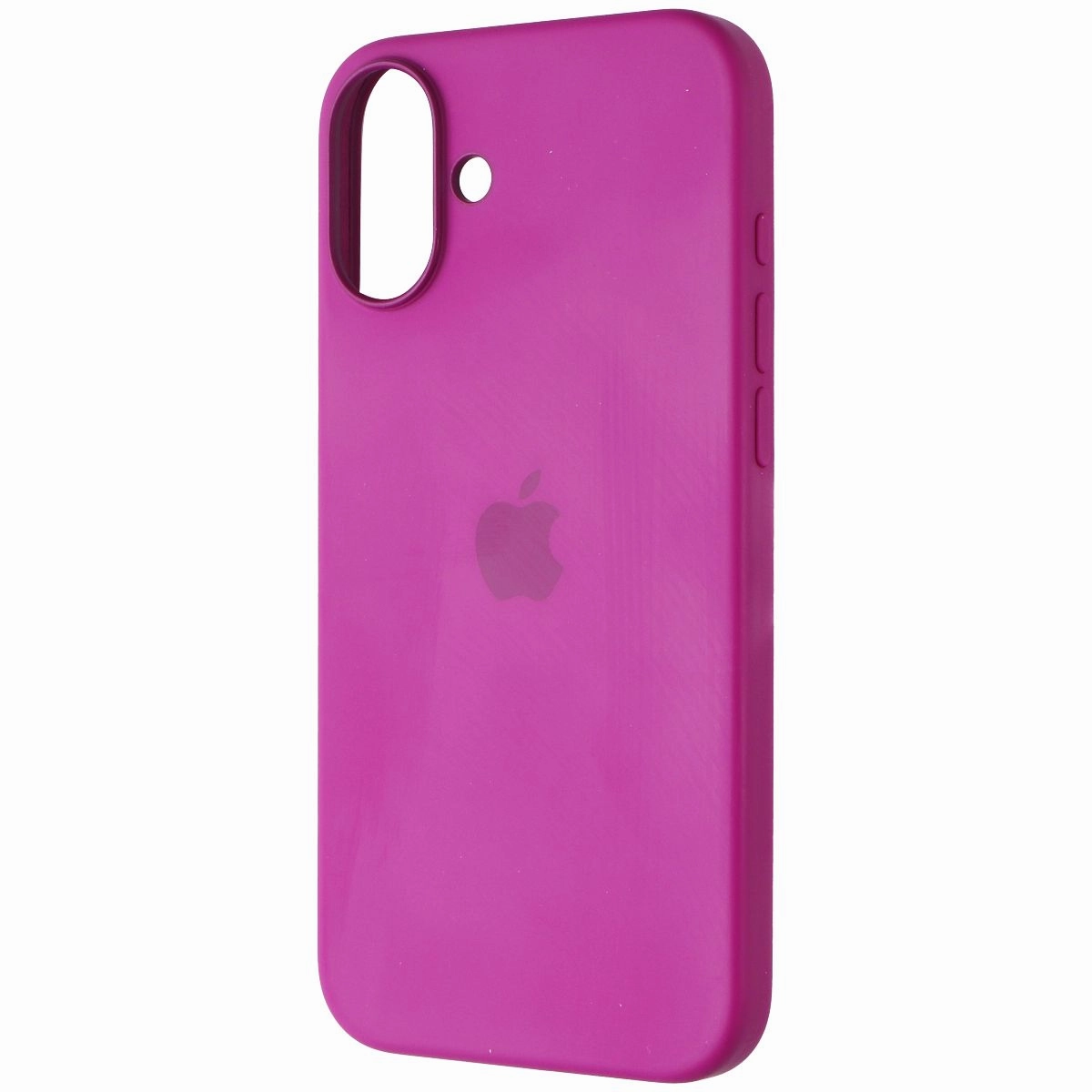 anti fingerprint Outdoor Protection Apple Official Silicone Case for MagSafe for Apple iPhone 16 Plus - Fuchsia
