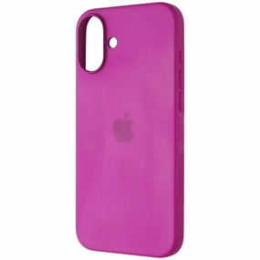 anti fingerprint Outdoor Protection Apple Official Silicone Case for MagSafe for Apple iPhone 16 Plus - Fuchsia