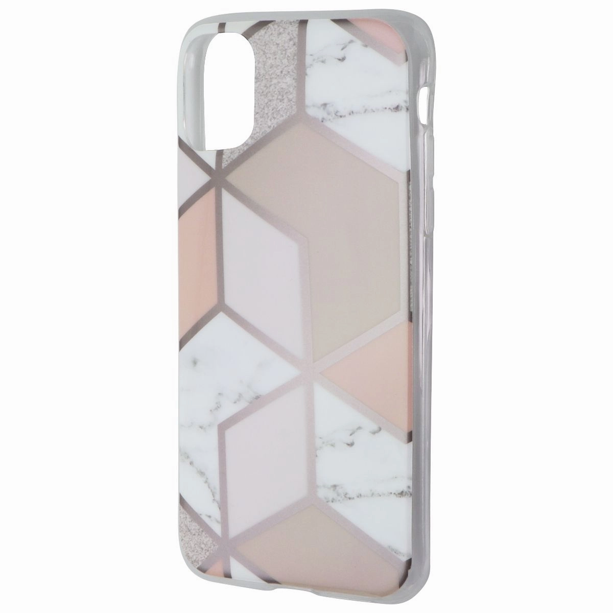 Premium Quality Luxury Surface Layer Quikcell Icon Series Case for Apple iPhone 11 - Geo Pink