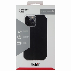 Urban Texture Outdoor Protection 3SIXT SlimFolio Series Fold Wallet Case for Apple iPhone 13 Pro - Clear/Black