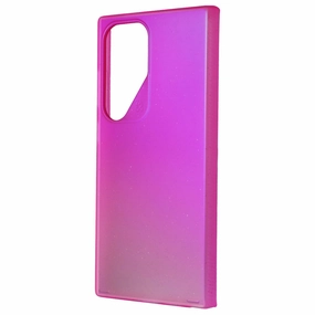 Sleek Appearance Modern Build Texture ZAGG Milan Ultra Slim Case for Samsung Galaxy S24 Ultra - Glitter Pink