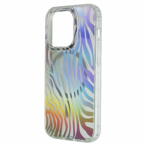 MyBat Pro Mood Series Case for MagSafe for Apple iPhone 14 Pro - Zebra Edge Shield
