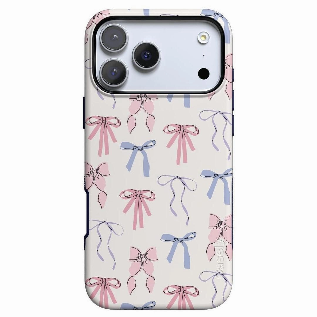 Coquette Girlie | Pastel Bows Case Heat dissipation