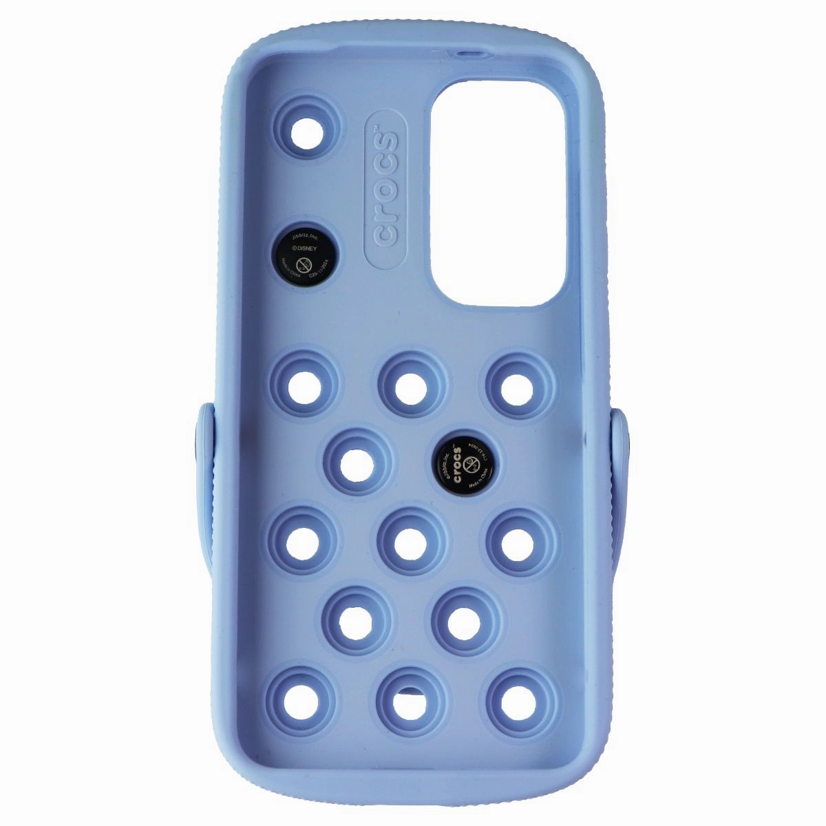 Crocs Case with Jibbitz Charms for Samsung Galaxy S25  (Plus) - Blue Fashion Touch Rugged Edge