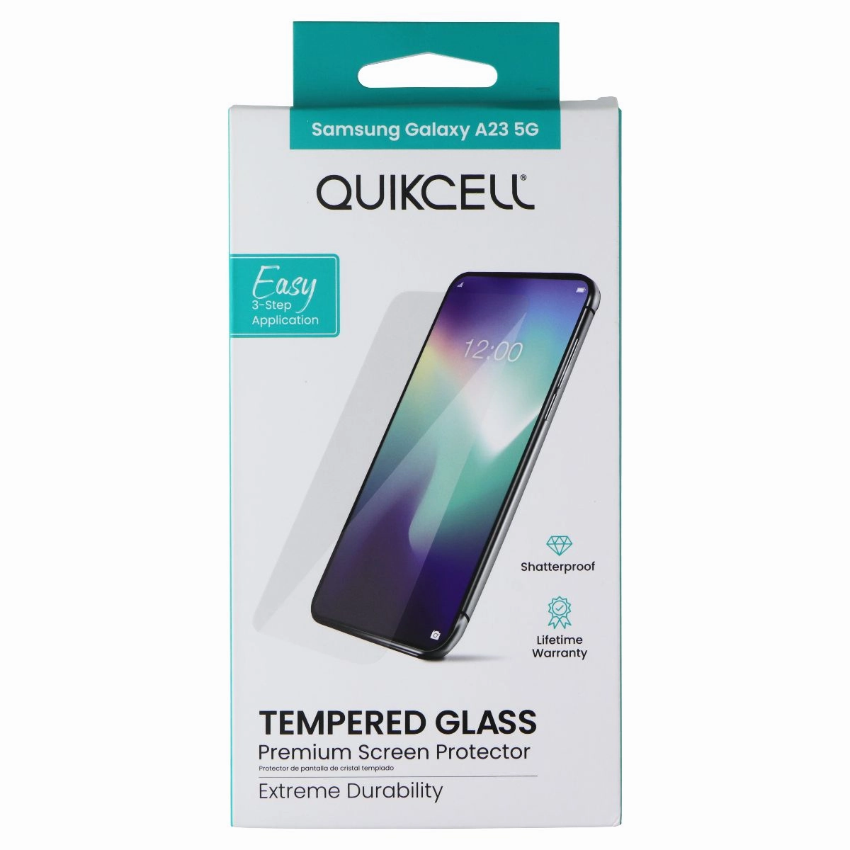 Screen Protector Ultra Plus Quikcell Tempered Glass Screen Protector for Samsung Galaxy A23 5G
