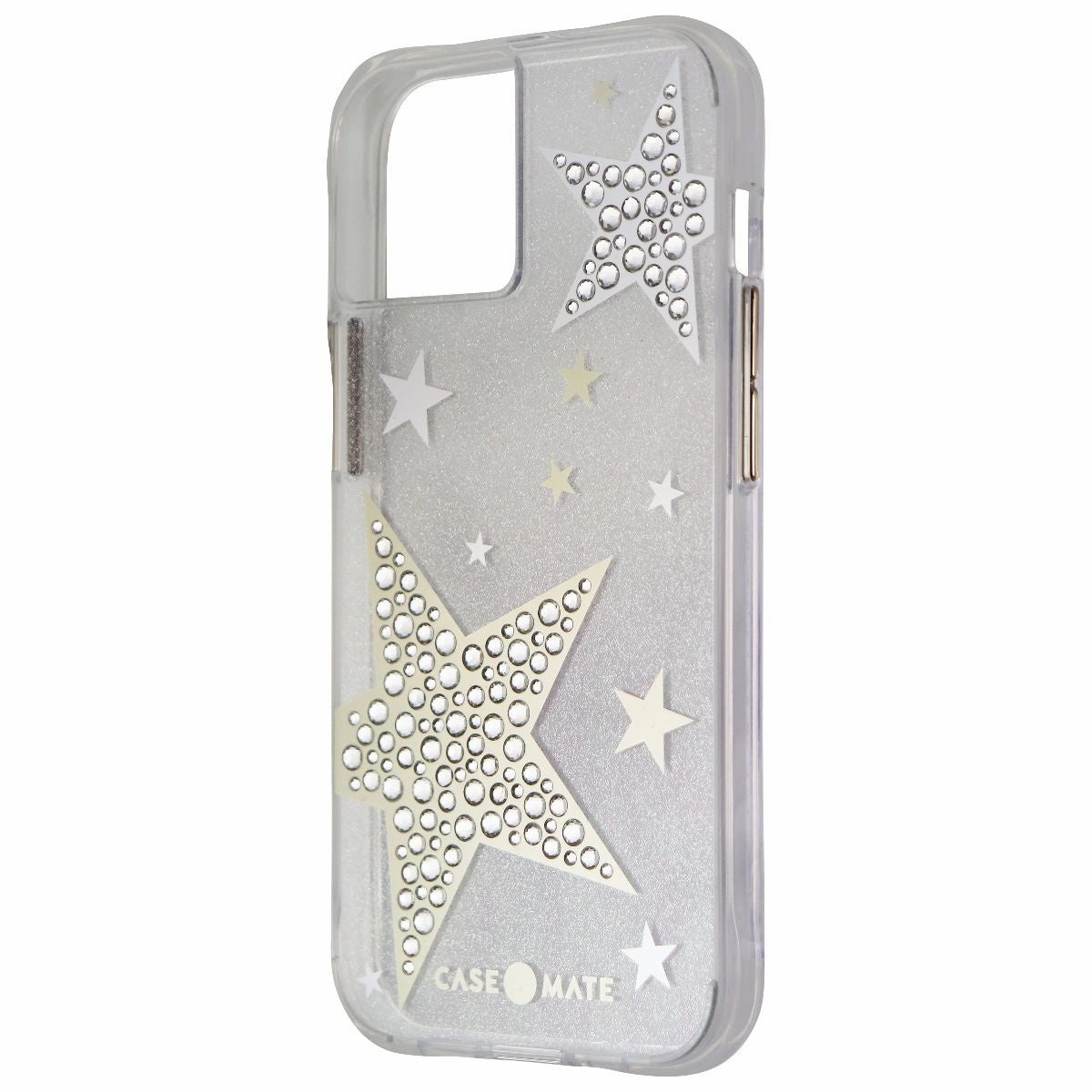 Durable Edge Layer Case-Mate Sheer Superstar Case for Apple iPhone 13 - Rhinestone Superstar