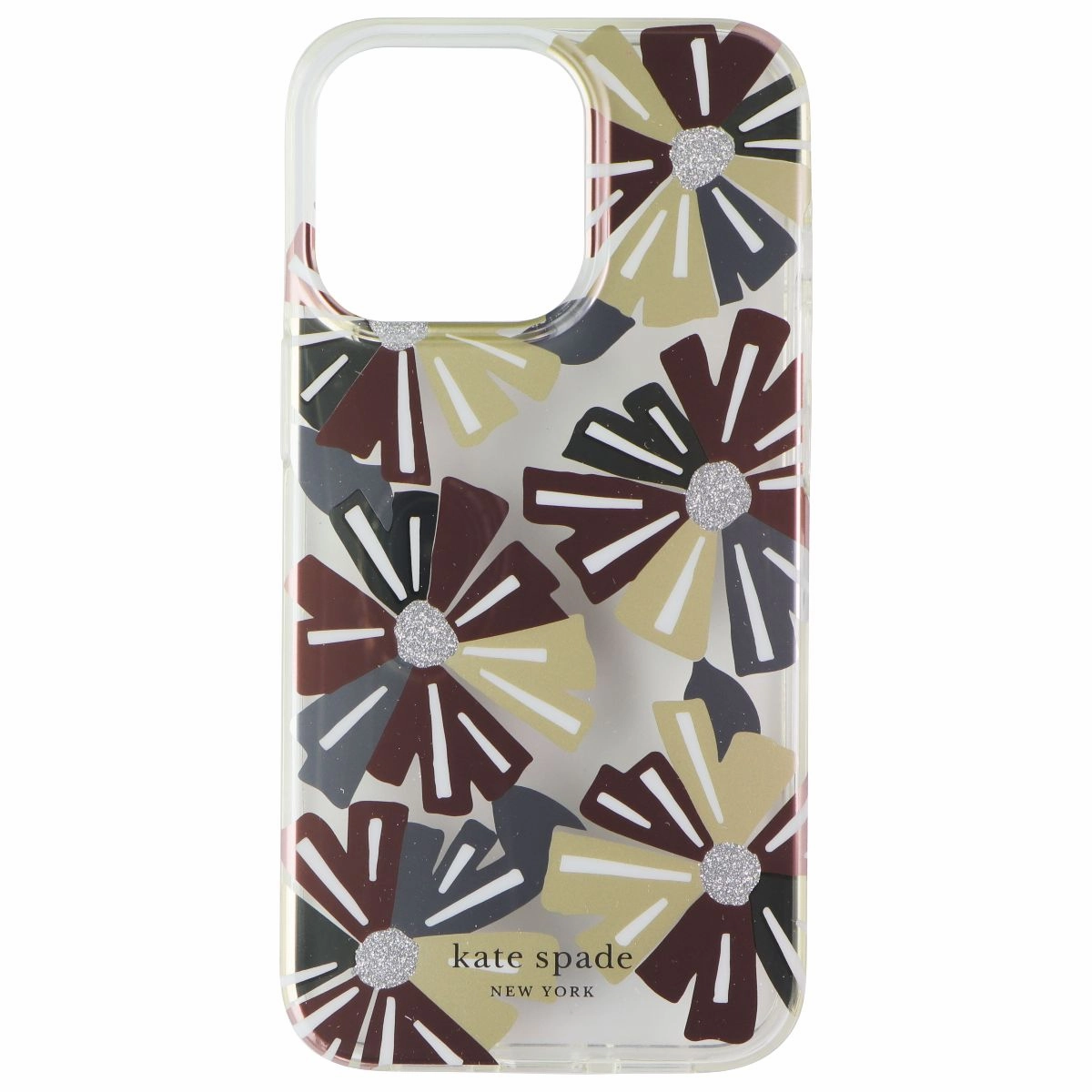 Kate Spade Protective Hardshell Case for Apple iPhone 13 Pro - Wallflower Durable Design