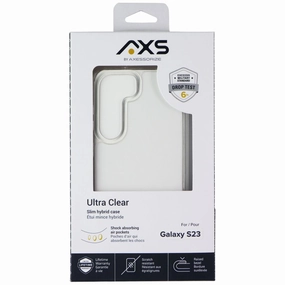 Axessorize AXS Ultra Clear Case for Samsung Galaxy S23 - Clear Polished Edge