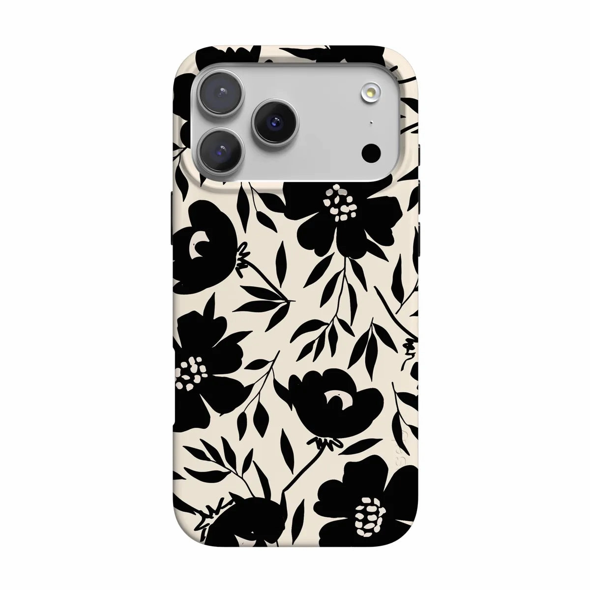 Clear Design Dark Fantasy | Contrast Floral Case