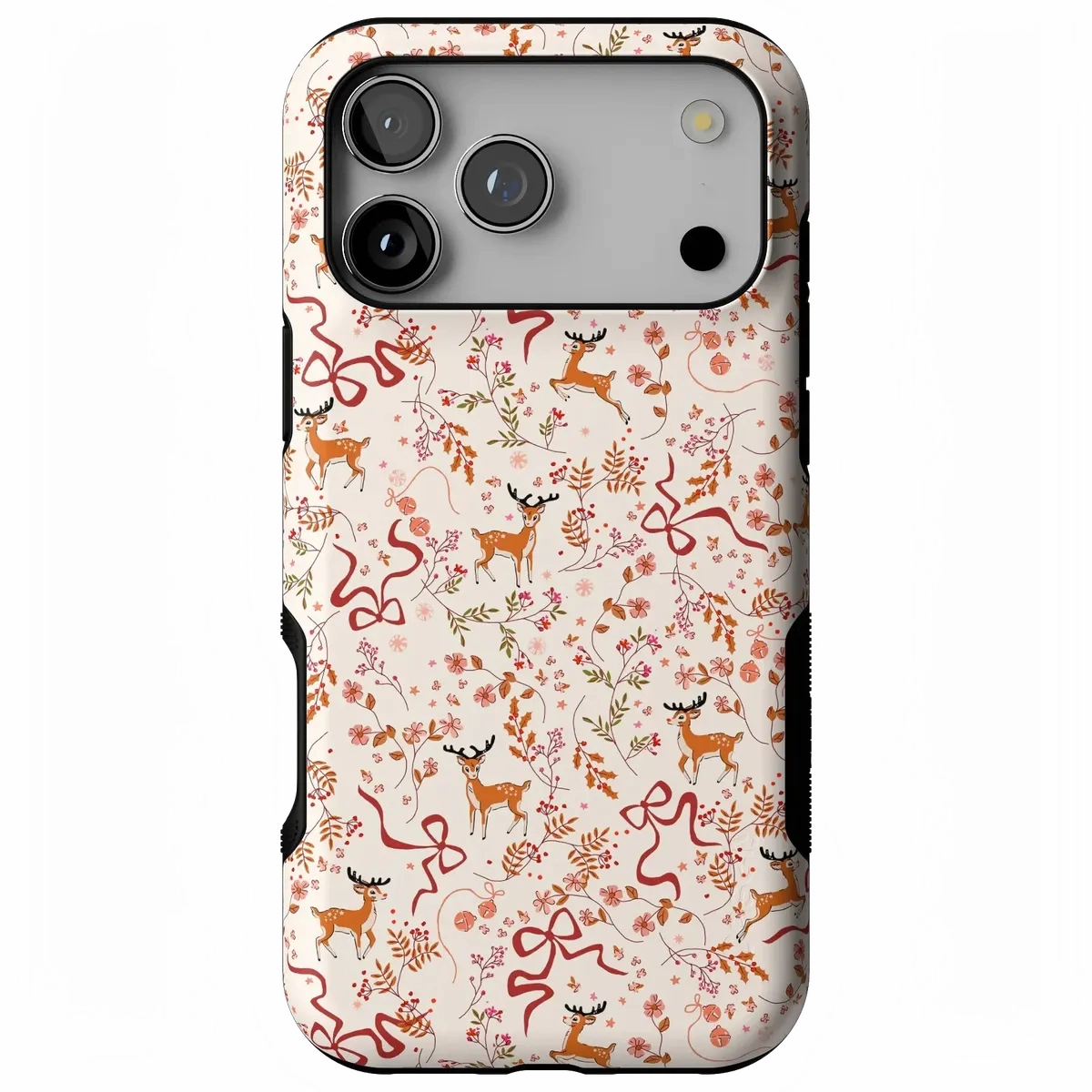 Premium Texture Design Wireless Compatible Dashing Through the Snow | Enchanted Forest Case