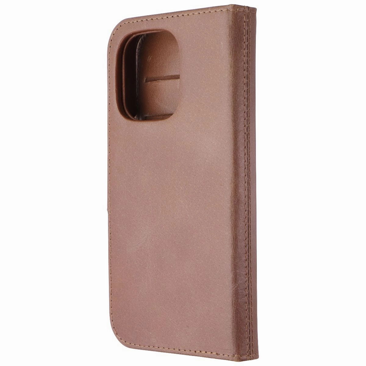 dbramante1928 Lynge 2-in-1 Magnetic Wallet Case for Apple iPhone 15 Pro - Tan Raised Edges
