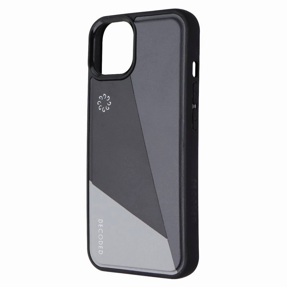 Decoded Back Cover Made with Nike Grind for Apple iPhone 13 - Black / Gray Portable Accessory
