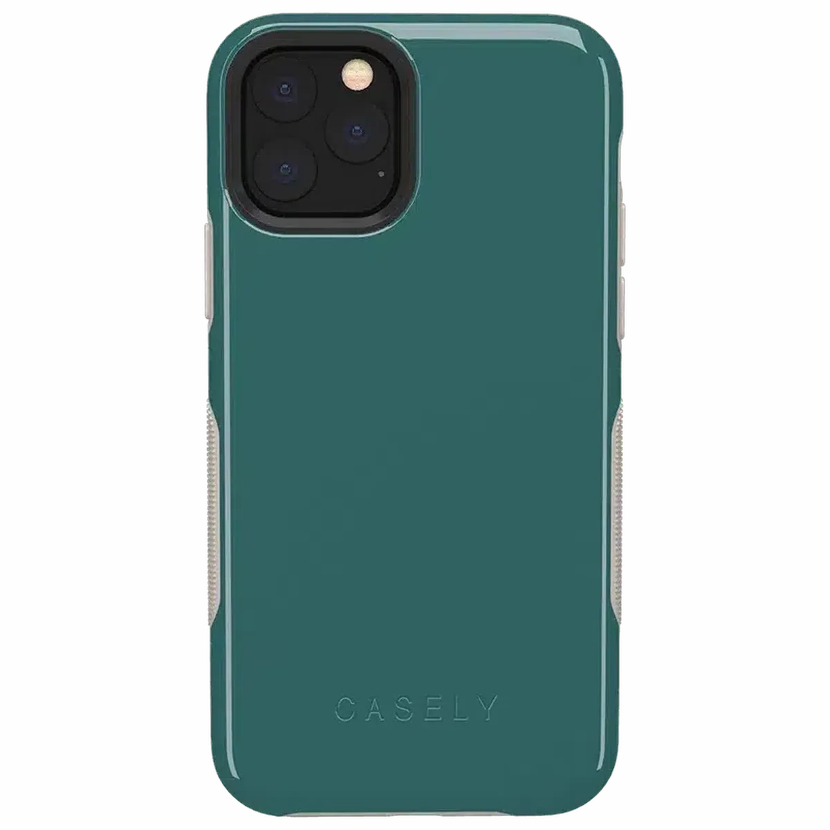 Deep Teal on Nude | Ultra-Protective Bold Case Protective Build Texture Grip Safe