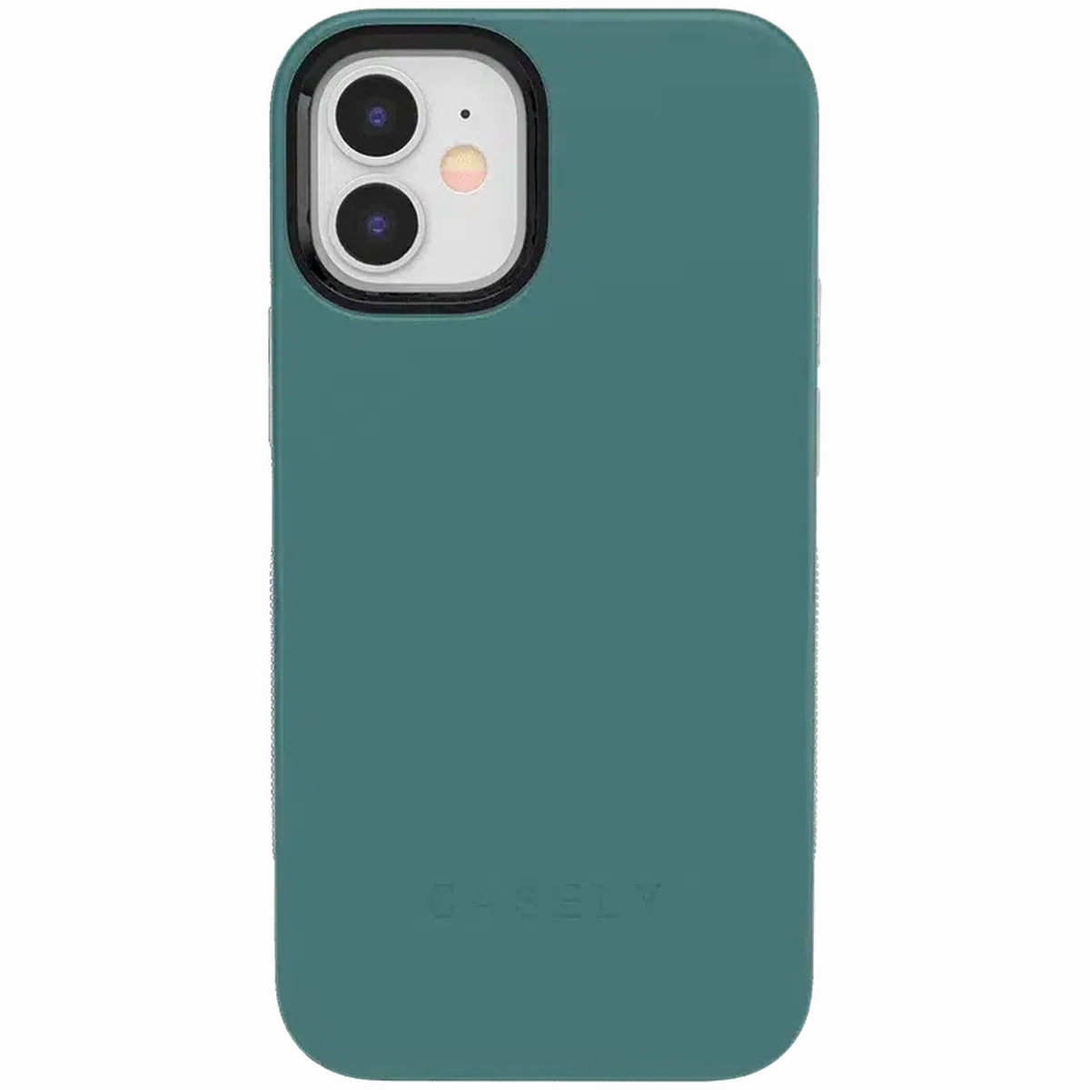 Deep Teal on Nude | Ultra-Protective Bold Case Sleek Edge Design
