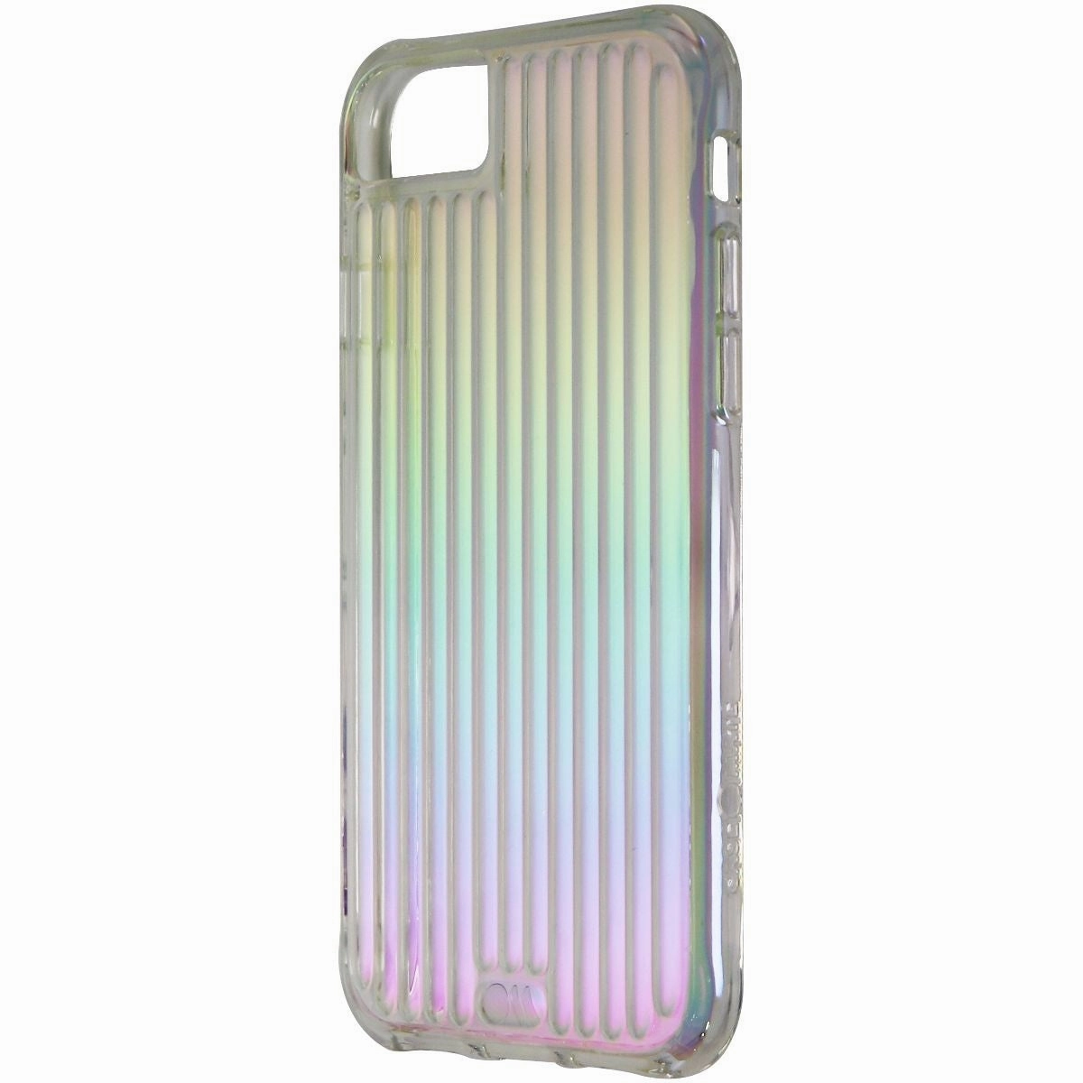 High Durability Glossy Texture Case-Mate Tough Groove Case for iPhone SE (2nd Gen) & 8 / 7 / 6s - Iridescent