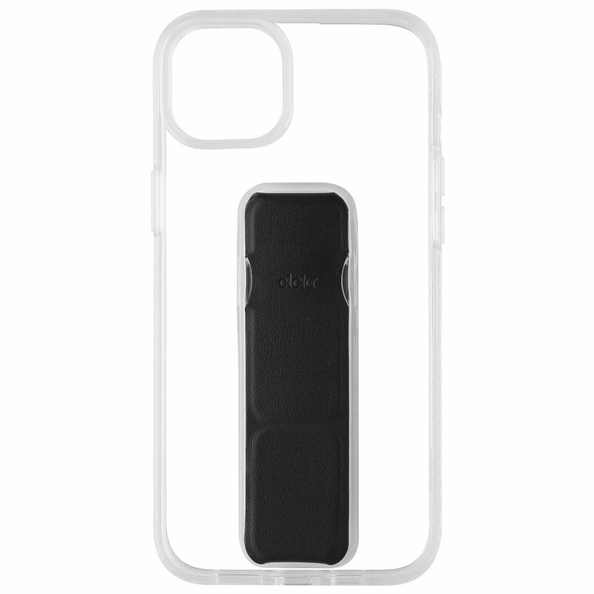 CLCKR Stand & Grip Case for iPhone 14 Plus - Clear/Black Classic Design