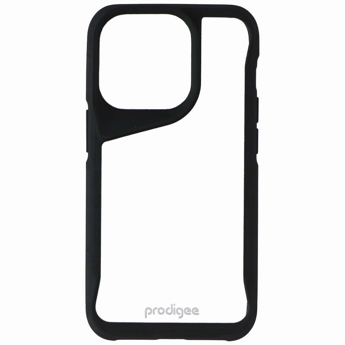 Rugged Design Elegant Layer Texture Prodigee Super Hero Series Case for Apple iPhone 14 Pro / 13 Pro - Clear / Black