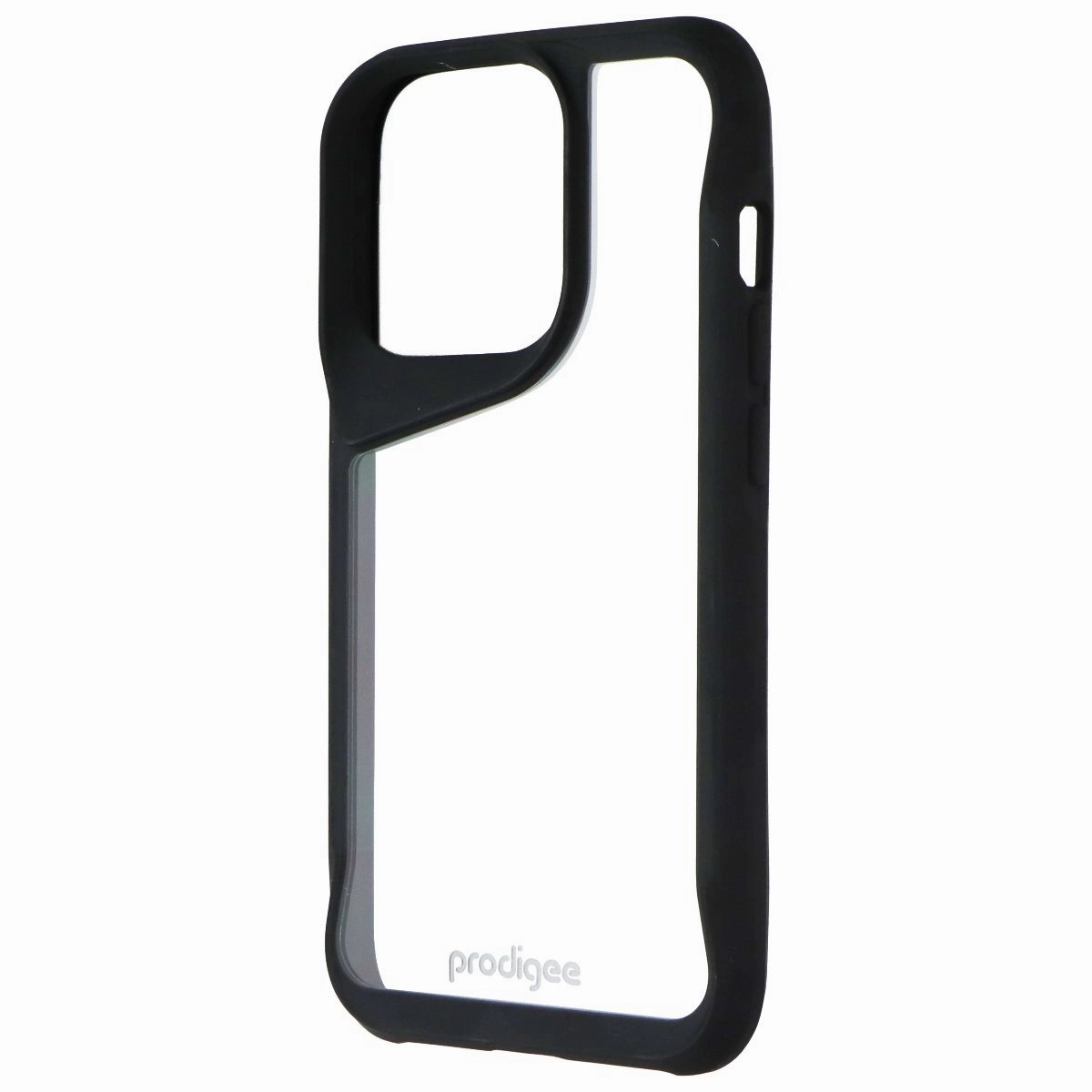 Prodigee Super Hero Series Case for Apple iPhone 14 Pro / 13 Pro - Clear / Black Flexible Edge Stylish Form