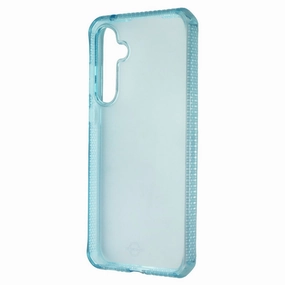 Hybrid Look Modern Edge Layer ITSKINS Spectrum R // Clear Gel Case for Samsung Galaxy A35 5G - Light Blue