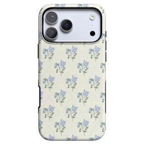 Vintage Garden | Blue Hydrangea Case Hand Friendly