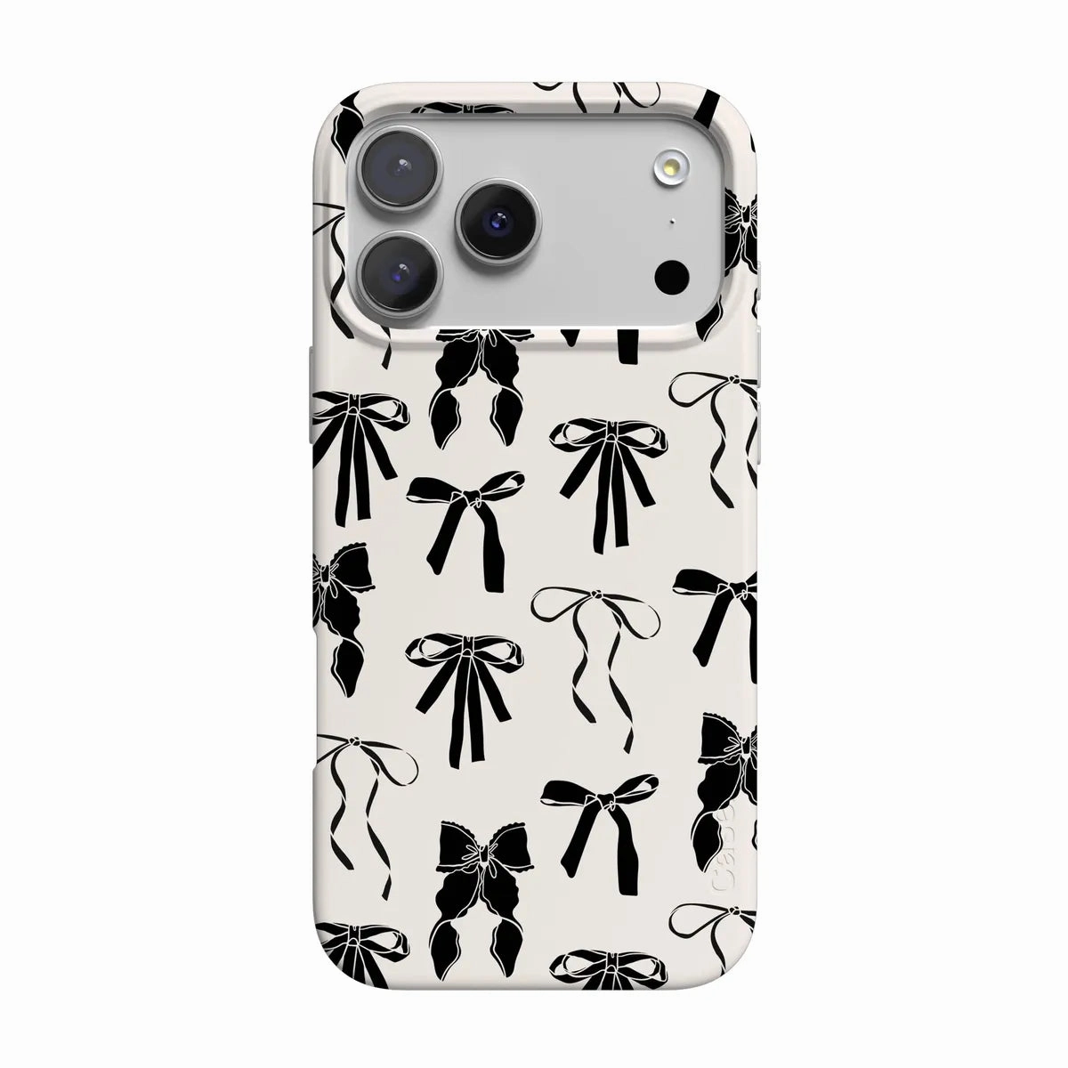 Modern Pattern Layer Goth Girlie | Black Bows Case