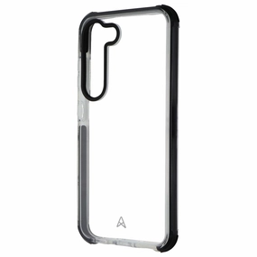 Premium Grip Minimal Pattern Axessorize ProShield Plus Series Case for Samsung Galaxy S23 - Black/Clear