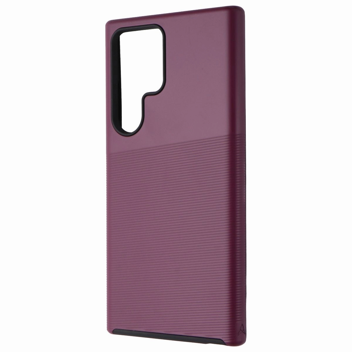 Slim Feel Matte Texture Design Axessorize PROTech Plus Rugged Case for Galaxy S23 Ultra - Sangria