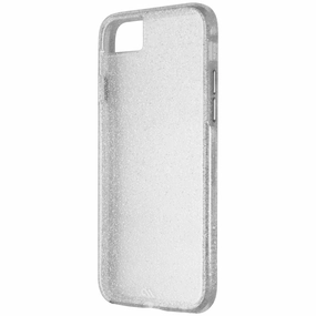 Case-Mate Sheer Glam Slim Case for Apple iPhone 8 / 7 / 6s / 6 - Silver Glitter Trendy Accessory Comfort Design Layer