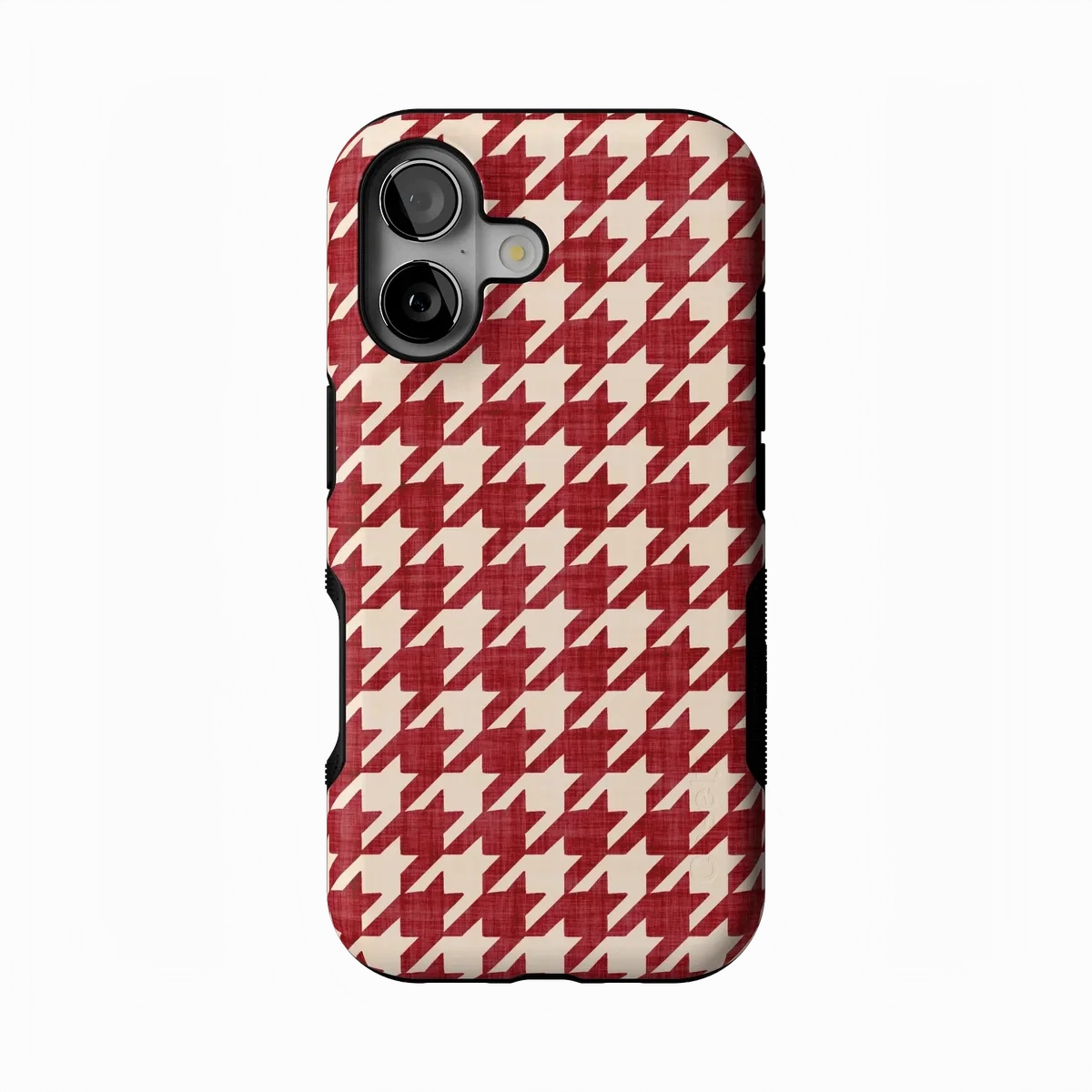 Flexible Design Scarlet Stitch | Red Houndstooth Case