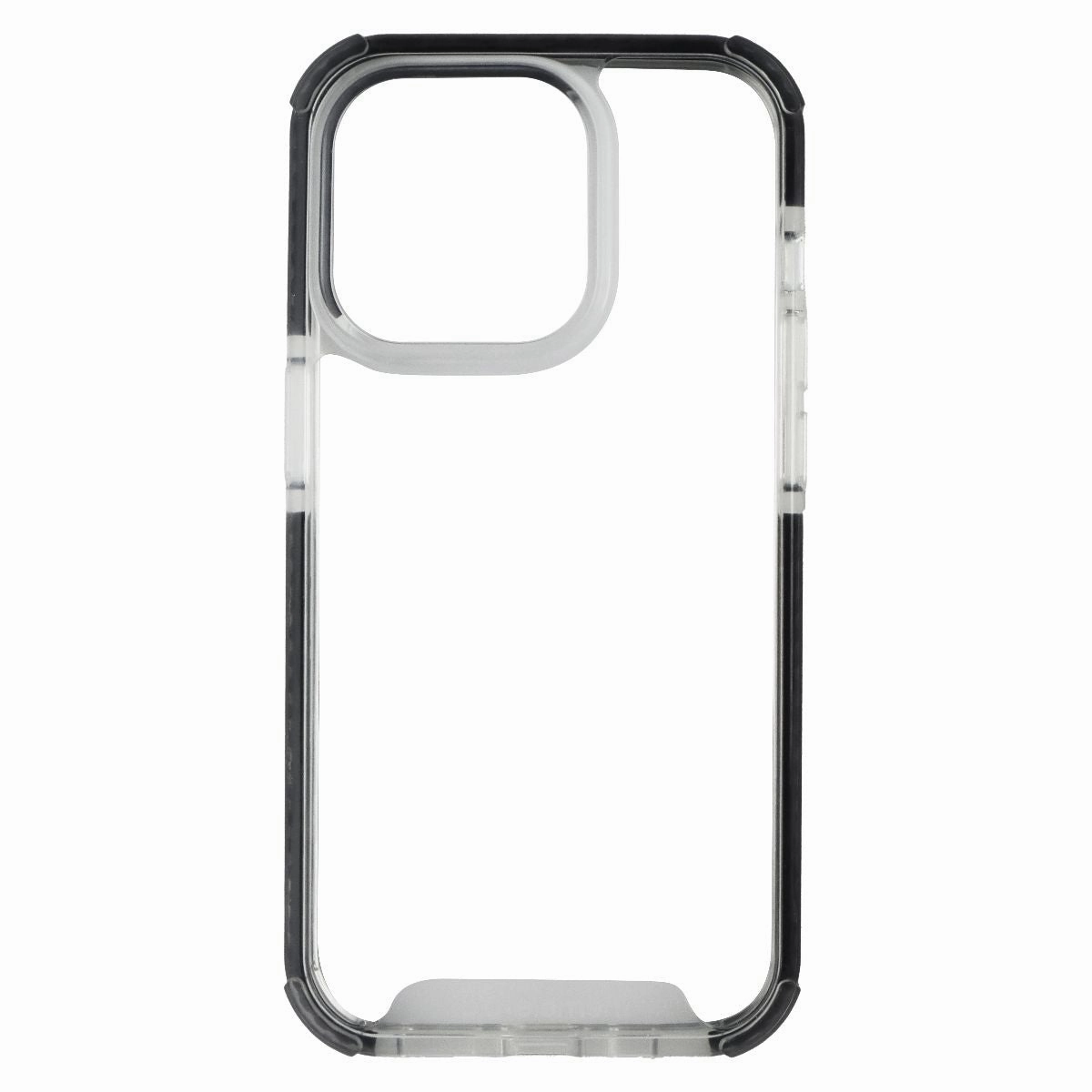 BLU Element DropZone Clear Case for iPhone 14 Pro - Clear/Black Comfort Texture Layer