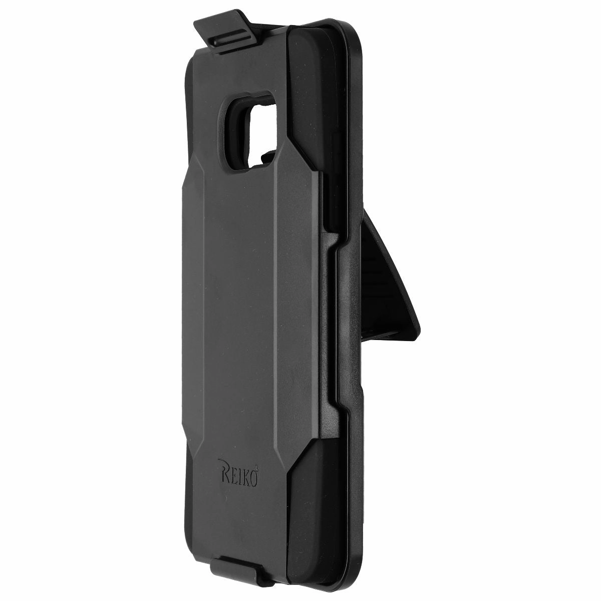 Reiko Wireless Hybrid Series Holster Case for Samsung Galaxy Note 7 - Black Youth Style Raised Bezels