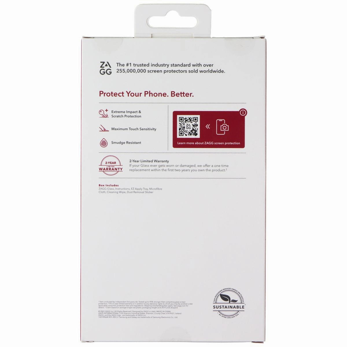 Device Shield Max ZAGG Glass Series Screen Protector for Samsung Galaxy A13