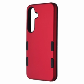 Echelon Elevated Essentials Case for Samsung Galaxy S24 - Red/Black Protective Detailing Edge Durable Look