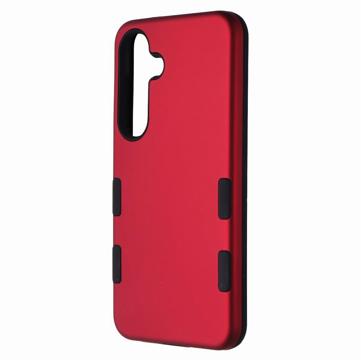 Echelon Elevated Essentials Case for Samsung Galaxy S24 - Red/Black Protective Detailing Edge Durable Look