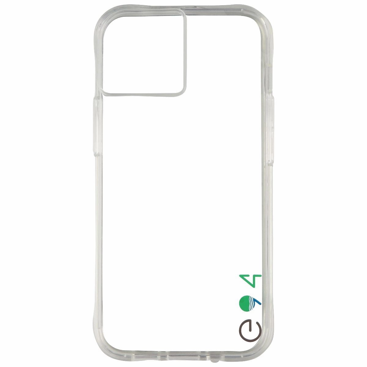 Matte Look Finish Premium Texture Eco94 by Case-Mate Eco Clear Recycled Case for Apple iPhone 13 - Clear